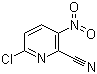 structure of CAS# 93683-65-9, 6-氯-2-氰基-3-硝基吡啶