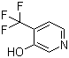 structure of CAS# 936841-71-3, 3-Hydroxy-4-(trifluoromethyl)pyridine