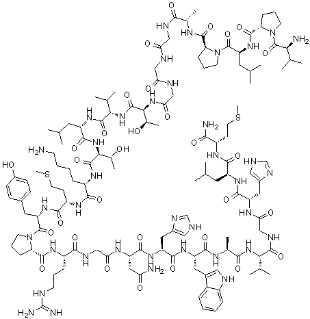 structure of CAS# 93755-85-2, 人类促胃泌素释放肽