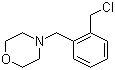 CAS # 937664-34-1, 4-[[2-(Chloromethyl)phenyl]methyl]morpholine