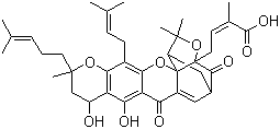 structure of CAS# 93772-31-7, Neogambogic acid