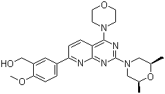 structure of CAS# 938440-64-3, KU-0063794
