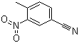structure of CAS# 939-79-7, 4-Methyl-3-nitrobenzonitrile