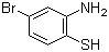 structure of CAS# 93933-49-4, 2-Amino-4-bromothiophenol