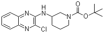 CAS # 939986-04-6, 3-[(3-Chloro-2-quinoxalinyl)amino]-1-piperidinecarboxylic acid tert-butyl ester