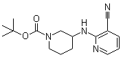 CAS # 939986-20-6, 3-[(3-Cyano-2-pyridinyl)amino]-1-piperidinecarboxylic acid tert-butyl ester