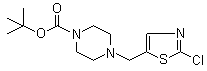 CAS 登录号：939986-53-5, 4-[(2-氯-5-噻唑基)甲基]-1-哌嗪甲酸叔丁酯
