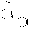 1-(5-Methyl-2-pyridinyl)-3-piperidinol molecular structure (CAS 939986-71-7)
