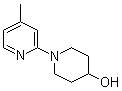 1-(4-Methyl-2-pyridinyl)-4-piperidinol molecular structure (CAS 939986-80-8)