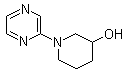 1-(2-Pyrazinyl)-3-piperidinol molecular structure (CAS 939986-87-5)