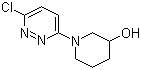 1-(6-氯-3-哒嗪基)-3-哌啶醇分子结构 (CAS 939986-92-2)