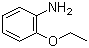 structure of CAS# 94-70-2, o-Phenetidine