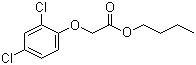 Butyl 2,4-dichlorophenoxyacetate molecular structure (CAS 94-80-4)
