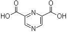 structure of CAS# 940-07-8, 2,6-Pyrazinedicarboxylic acid