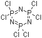 三聚氯化磷腈分子结构 (CAS 940-71-6)