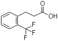 structure of CAS# 94022-99-8, 3-[2-(Trifluoromethyl)phenyl]propanoic acid