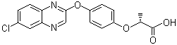 精喹禾灵分子结构 (CAS 94051-08-8)