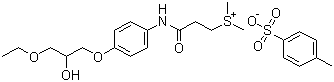 structure of CAS# 94055-76-2, Suplatast tosilate