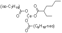 CAS # 94086-46-1, (2-Ethylhexanoato-O)(isooctanoato-O)(neodecanoato-O)cerium