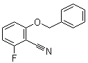 structure of CAS# 94088-45-6, 2-氟-6-苄氧基苯甲腈
