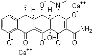 Doxycycline calcium molecular structure (CAS 94088-85-4)