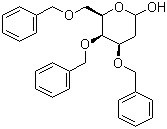 structure of CAS# 94189-64-7, 3,4,6-Tri-O-benzyl-2-deoxy-D-galactopyranose