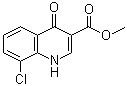 structure of CAS# 942227-33-0, 8-氯-1,4-二氢-4-氧代-3-喹啉甲酸甲酯