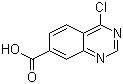 4-Chloro-7-quinazolinecarboxylic acid molecular structure (CAS 942507-89-3)