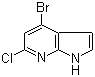 CAS # 942920-50-5, 4-Bromo-6-chloro-7-azaindole