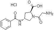 CAS # 943133-81-1, (4R)-Glycyl-4-(benzoylamino)-L-proline hydrochloride (1:1), GAP-134 Hydrochloride