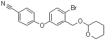 CAS # 943311-78-2, 4-[4-Bromo-3-[[(tetrahydro-2H-pyran-2-yl)oxy]methyl]phenoxy]benzonitrile