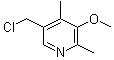 CAS # 943315-20-6, 5-(Chloromethyl)-3-methoxy-2,4-dimethylpyridine