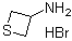 Thietan-3-amine hydrobromide molecular structure (CAS 943437-99-8)