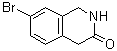structure of CAS# 943751-93-7, 7-Bromo-1,4-dihydro-3(2H)-isoquinolinone