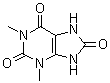 1,3-二甲基尿酸分子结构 (CAS 944-73-0)