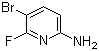 5-Bromo-6-fluoropyridin-2-amine molecular structure (CAS 944401-65-4)