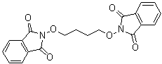 CAS # 94464-30-9, N,N'-(Tetramethylenedioxy)diphthalimide, 2,2'-[1,4-Butanediylbis(oxy)]bis[1H-isoindole-1,3(2H)-dione]