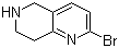2-溴-5,6,7,8-四氢-1,6-萘啶分子结构 (CAS 944709-52-8)