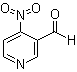 4-硝基-3-吡啶甲醛分子结构 (CAS 944899-52-9)