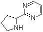 structure of CAS# 944905-56-0, 2-(2-Pyrrolidinyl)pyrimidine