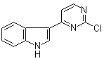 structure of CAS# 945016-63-7, 3-(2-Chloro-4-pyrimidinyl)-1H-indole
