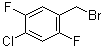 structure of CAS# 945262-21-5, 1-(Bromomethyl)-4-chloro-2,5-difluorobenzene