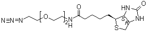 CAS # 945633-30-7, (3aS,4S,6aR)-N-[2-[2-(2-Azidoethoxy)ethoxy]ethyl]hexahydro-2-oxo-1H-thieno[3,4-d]imidazole-4-pentanamide