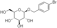 CAS # 945675-82-1, (4-Bromophenyl)methyl-beta-D-glucopyranoside