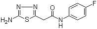CAS # 946743-23-3, 5-Amino-N-(4-fluorophenyl)-1,3,4-thiadiazole-2-acetamide