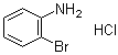 2-Bromoaniline hydrochloride molecular structure (CAS 94718-79-3)