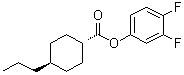 CAS # 94737-80-1, trans-4-Propylcyclohexanecarboxylic acid 3,4-difluorophenyl ester