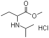 CAS 登录号：947586-41-6, 2-[(1-甲基乙基)氨基]丁酸甲酯盐酸盐