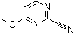 structure of CAS# 94789-37-4, 2-氰基-4-甲氧基嘧啶