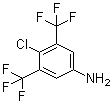 structure of CAS# 948014-37-7, 4-Chloro-3,5-bis(trifluoromethyl)benzenamine